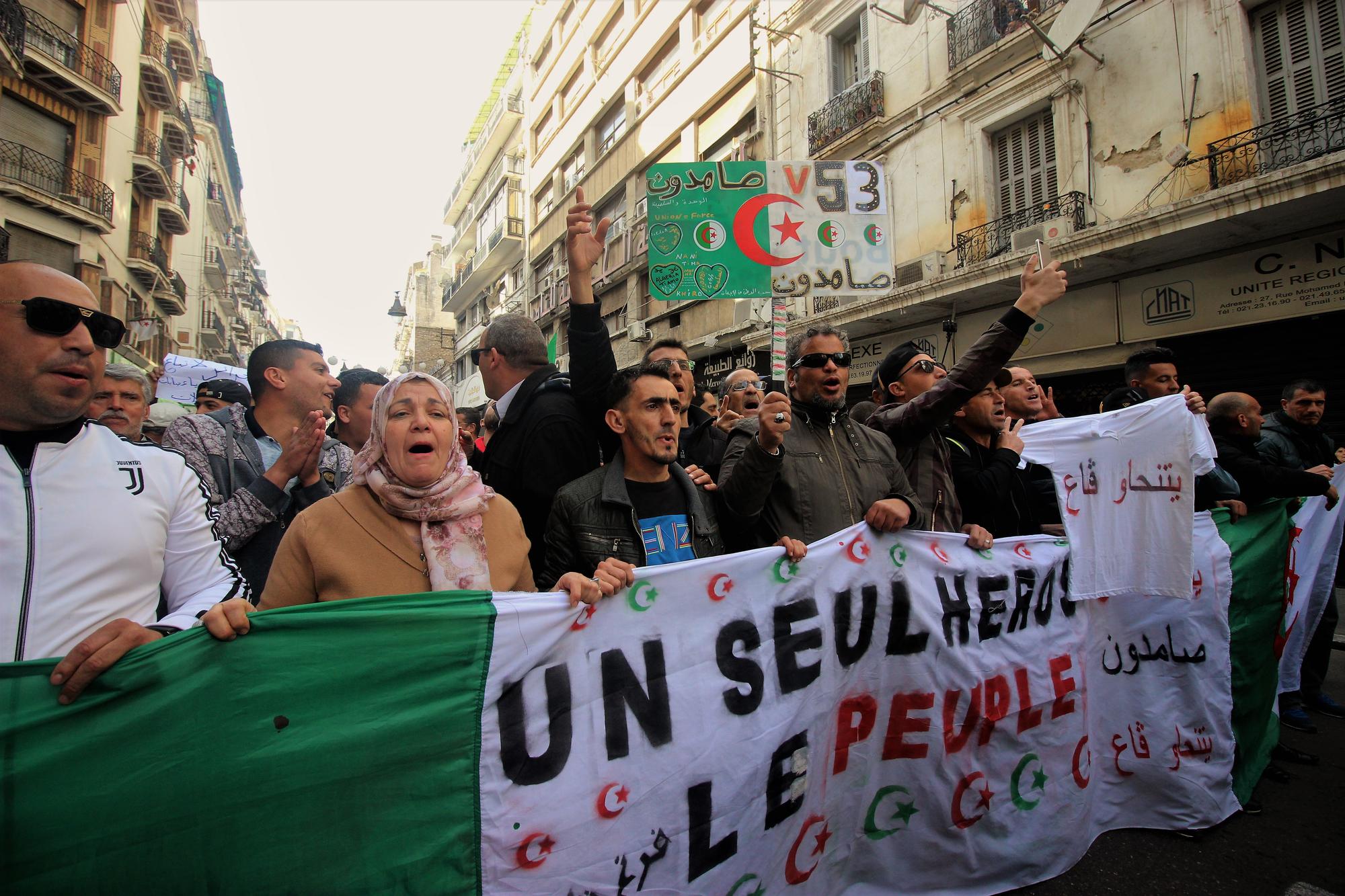 21 de febrero Hirak Argel